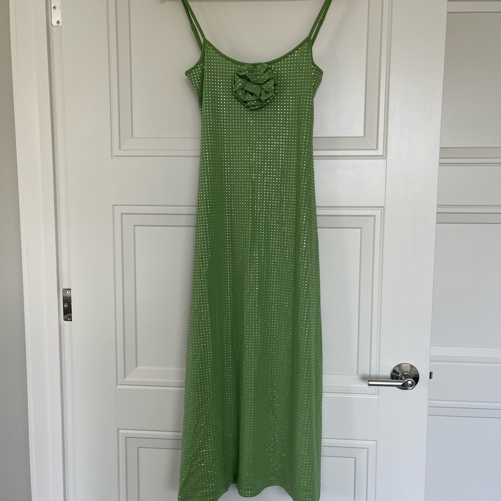 WeWoreWhat bejeweled dress NWT